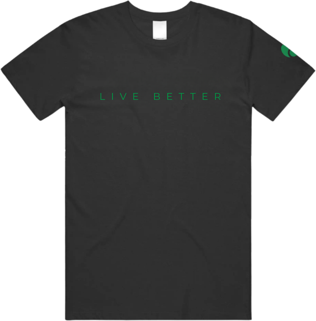 Live Better tee, back
